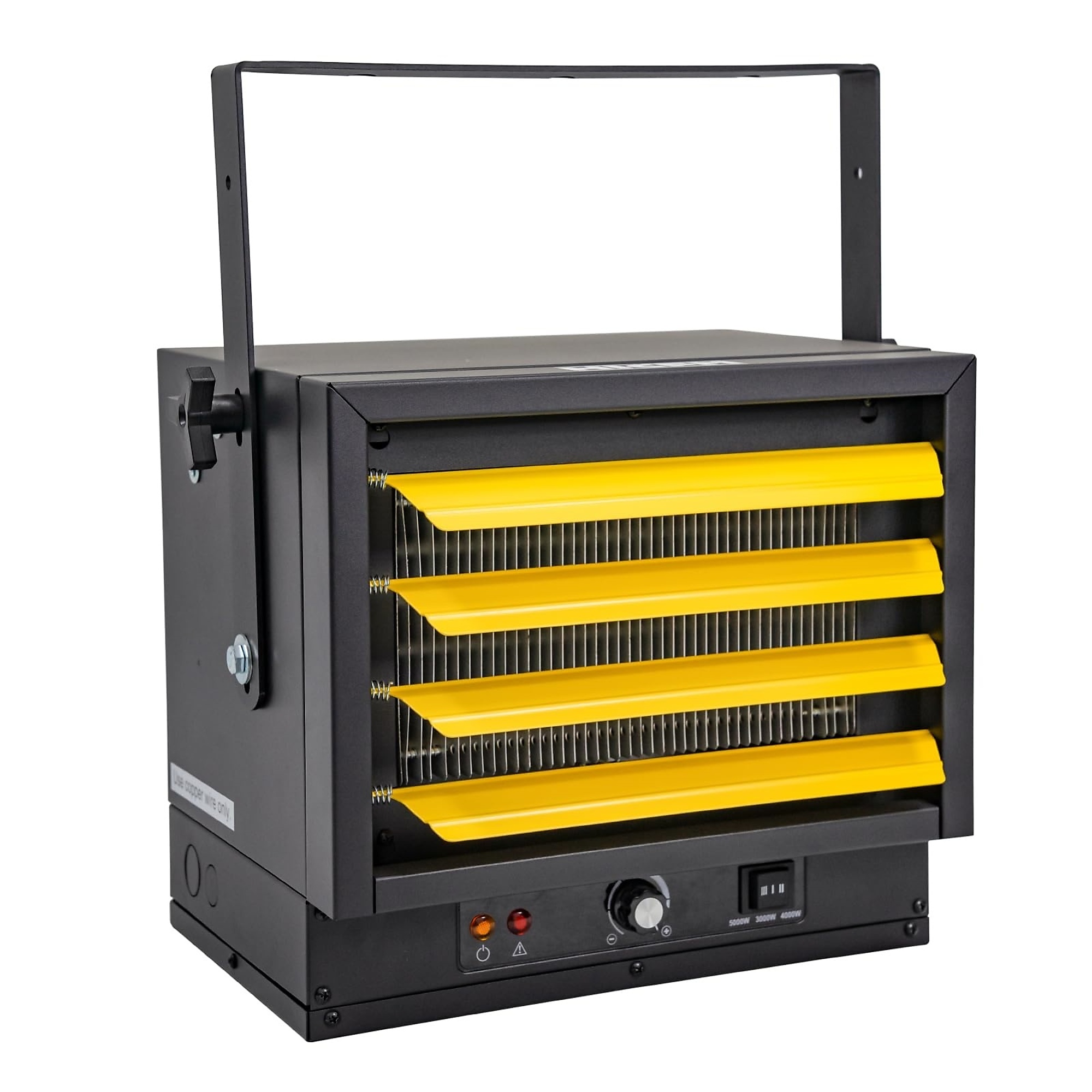 EdenDirect Electric Garage Heater — 5000W, 240V, 3 Heat Settings, Built-In Thermostat, Overheat Protection, Model# NTEHGM-50